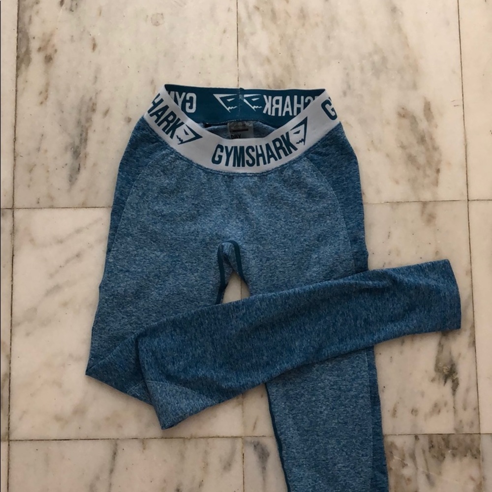 Flex leggings - Gymshark Deep teal/ice blue